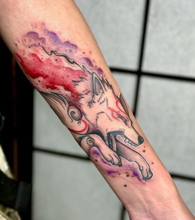 Noirs, blanc et quelques gris cicatrisés
fumée aquarelle fraiche

.
Jeudi, c’est Okami 💕
Merci infiniment à ma cliente pour son courage, tatouage réalisé en deux fois et on y est parvenu 🥰💕🐼🖤

J’ai adoré réaliser ce projet !

.
.
.

 

💌Projet personnalisé ou flash : je prends mes rendez-vous  via mail sur leiden.art.contact@gmail.com💌
.
.
#tattoo #ink #Leïden #frenchartist #tattoocontact #wolftattoo #tattooworkers #frenchtattoo  #tatouagemagazine #geektattoo #newschooltattoo #okamitattoo  #bordeauxmaville #tatouage #bordeaux #watercolortattoo  #gamertattoos #okami #amaterasu #encrés #animemasterink #colortattoo #colortattooart