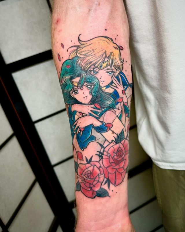 Lignes cicatrisées 

Pour ce premier jour de vacances, un retour sur un de mes mangas préférés : Sailor Moon !
Ça a bercé mon enfance et a participé à mon envie dessiner 💕
Et si vous me connaissez bien vous savez que j’ai moi même de nombreux tattoos y faisant référence ☺️

Merci pour ta gentillesse et ta confiance renouvelée pour ce super projet plein de love 😍🐼

💌Projet personnalisé ou flash : je prends mes rendez-vous  via mail sur leiden.art.contact@gmail.com💌
.
.
#tattoo #ink #Leïden #frenchartist #tattoocontact #animemasterink #tattooworkers #frenchtattoo  #tatouagemagazine #geektattoo #newschooltattoo #sailorneptun  #bordeauxmaville #tatouage #bordeaux  #sailoruranus #sailormoontattoo #sailormoon #girlslove  #rosetattoo #sailormooncrystal #encrés #animemasterink #colortattoo #colortattooart #mangatattoo